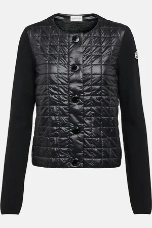 Moncler Padded wool cardigan