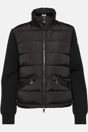 Moncler Logo padded cardigan
