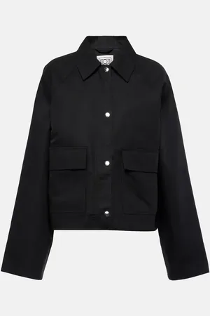 Totême Single-breasted cotton jacket