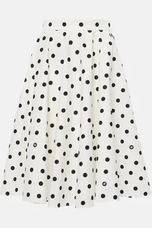 Dolce & Gabbana Cotton-blend midi skirt