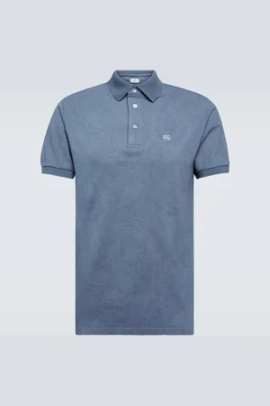 Etro Paisley cotton polo shirt