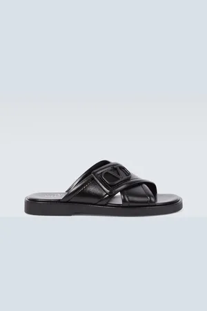 VALENTINO GARAVANI VLogo leather sandals