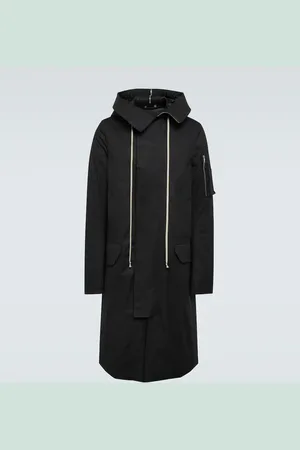 Rick Owens Cotton-blend poplin parka