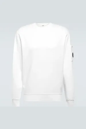 C.P. Company Lens cotton fleece sweatshirt