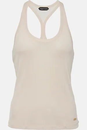 Tom Ford CrÃªpe jersey tank top