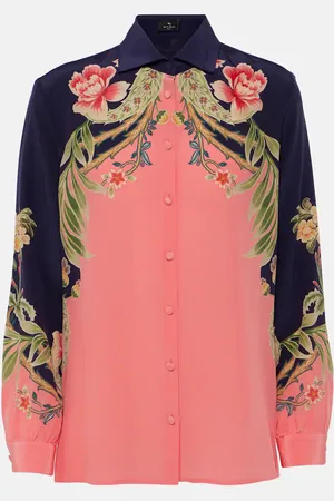 Etro Printed silk shirt