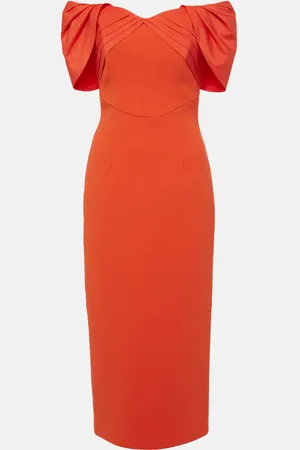 Rebecca Vallance Alani off-shoulder midi dress