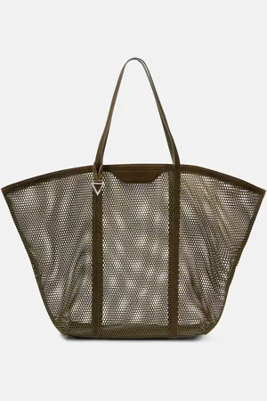 The Attico Via Del Mare mesh tote bag