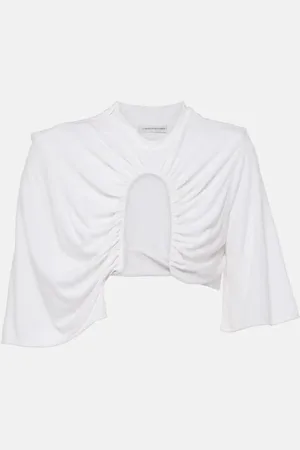 CHRISTOPHER ESBER Chicane cutout crop top
