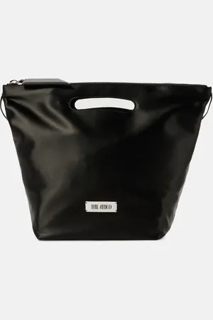 The Attico Via dei Giardini 30 Medium satin tote bag