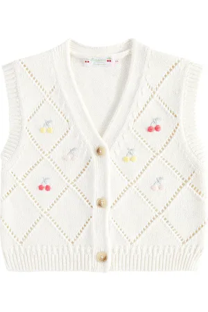 BONPOINT Ticiana cotton and cashmere vest