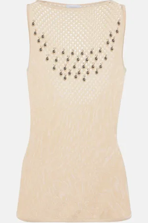 Paco rabanne Embellished tank top