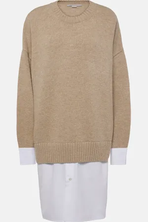 Stella McCartney Layered virgin wool sweater