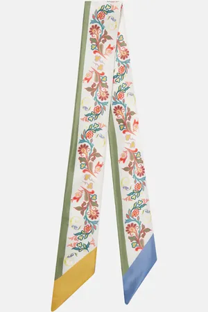 Etro Printed silk scarf