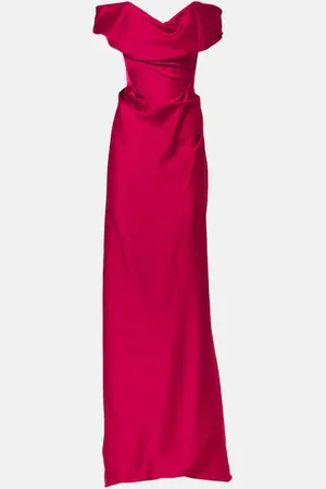 Vivienne Westwood Nova Cocotte silk satin corset gown