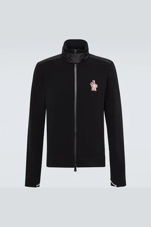 Moncler Logo zip-up cardigan