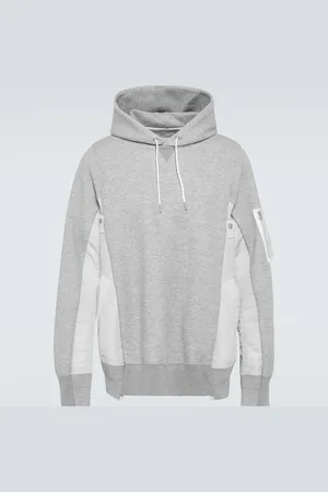 SACAI Cotton-blend hoodie