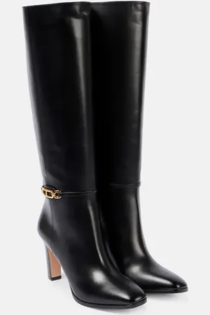 Tom Ford Whitney leather knee-high boots