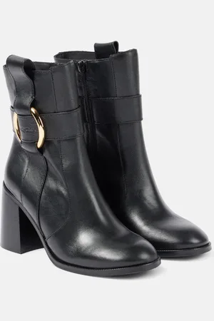See by Chloé See By ChloÃ© Zelda 90 leather ankle boots