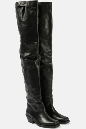 Isabel Marant Amati leather knee-high boots