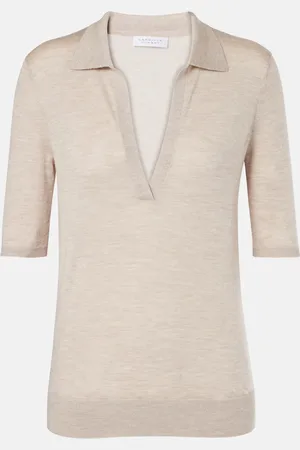 GABRIELA HEARST Frank cashmere and silk polo sweater