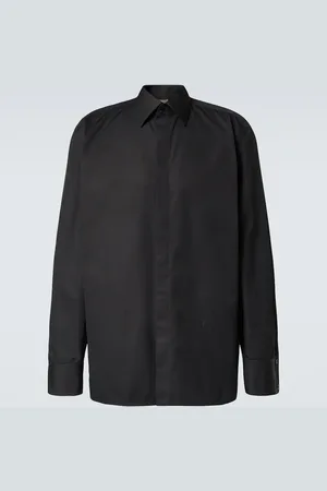 Saint Laurent Cassandre cotton poplin shirt