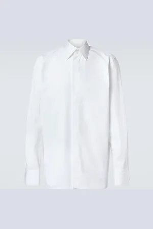 Saint Laurent Cassandre cotton poplin shirt