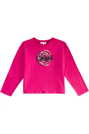 Chloé ChloÃ© Kids Logo cotton top