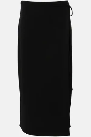 Vince Jersey wrap skirt