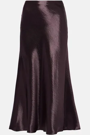 Tory Burch Satin maxi skirt