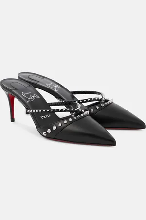 Christian Louboutin Tatoosh 70 studded leather mules