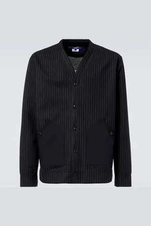 JUNYA WATANABE Striped wool-blend cardigan