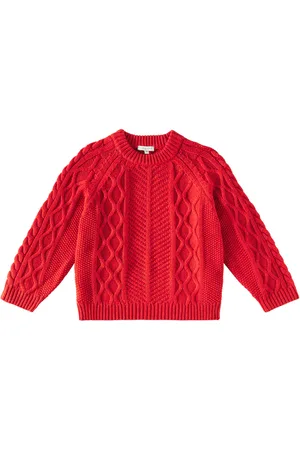 Liewood Callio cable-knit wool and cotton sweater