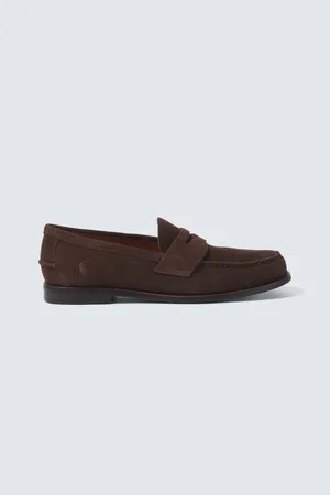 Ralph Lauren Alston suede Penny loafers