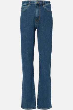 Frame The Ruler high-rise straight jeans