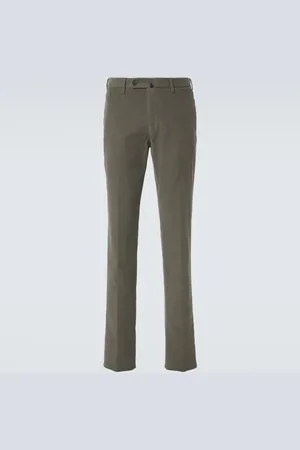 Incotex Cotton corduroy straight pants
