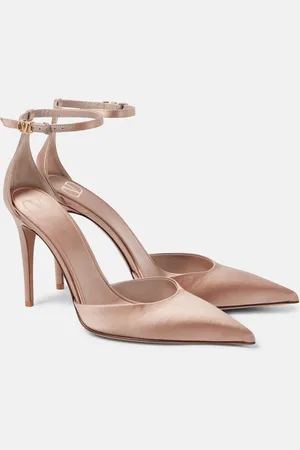 VALENTINO GARAVANI Eveninglam 100 satin pumps