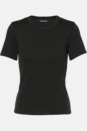 VERONICA BEARD Pruitt cotton-blend jersey T-shirt