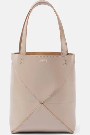Loewe Puzzle Fold Mini leather tote bag