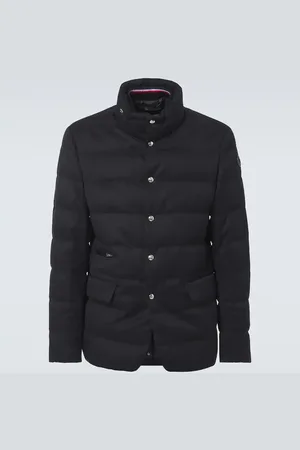 Moncler Bess quilted wool gabardine down jacket