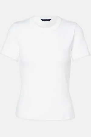 VERONICA BEARD Pruitt cotton-blend jersey T-shirt