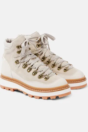 Moncler Peka Trek suede hiking boots