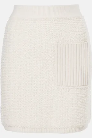 Lisa Yang Imogen knitted cashmere miniskirt