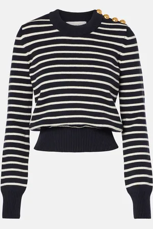 Ami Sailor cotton and wool sweater