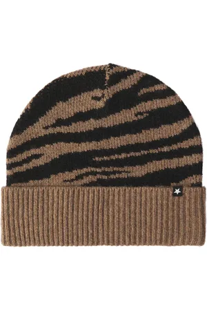 Molo Kipp zebra-print wool-blend beanie