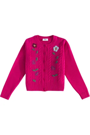Il gufo Embroidered virgin wool cardigan