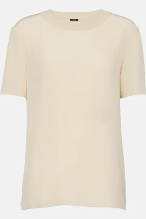 Joseph Rubin silk crÃªpe top