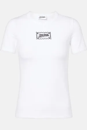 Jean Paul Gaultier Jean Paul Gautier Label cotton T-shirt