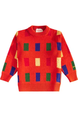 Bobo Choses Color Game jacquard sweater