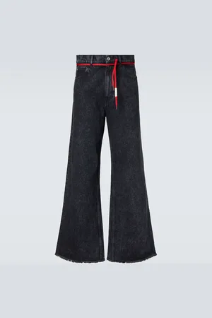 Marni Low-rise wide-leg jeans